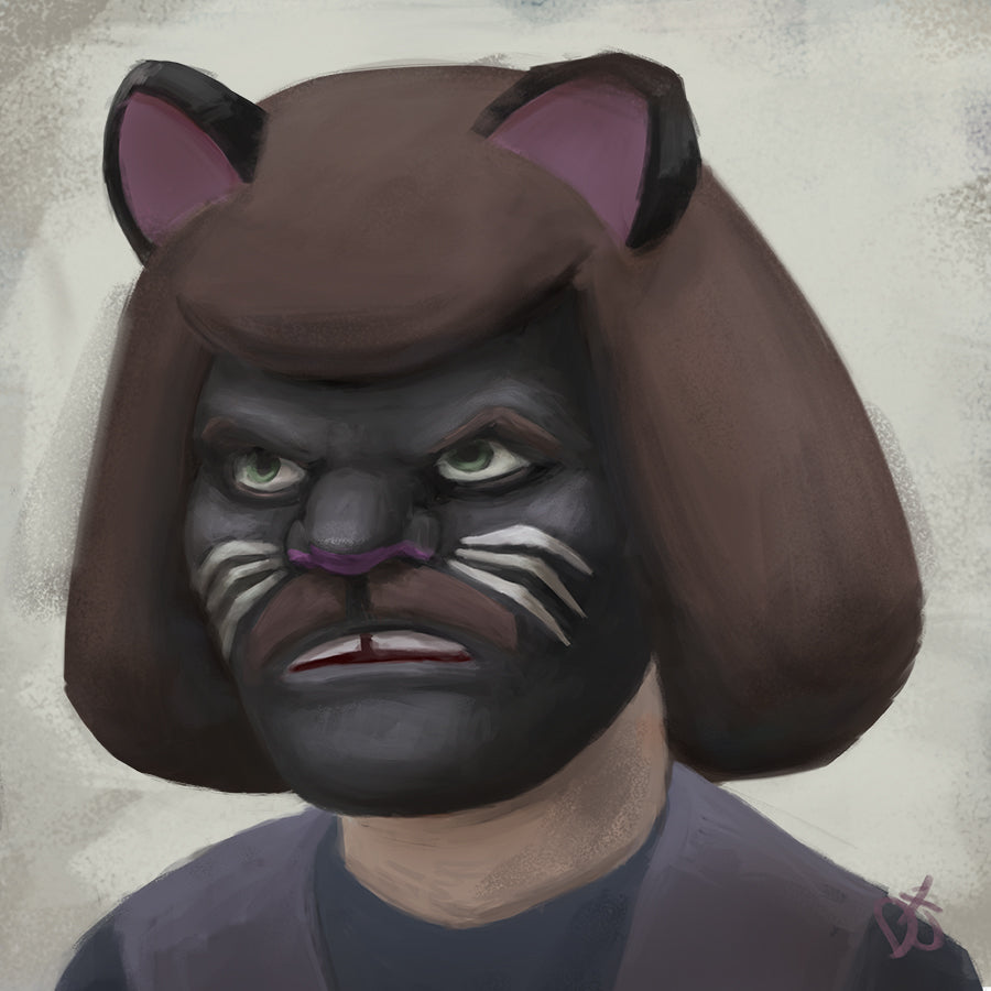 Brutal Black Cat of Brutality
