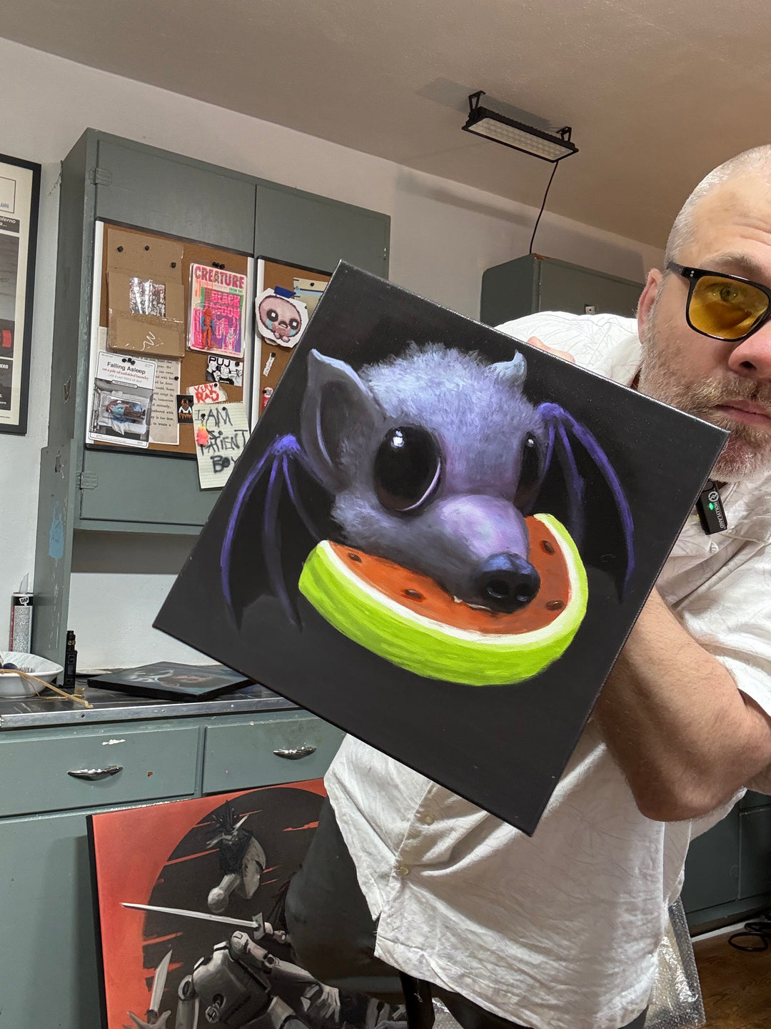 Fruit Bat | 12X12 Gallery Wrap