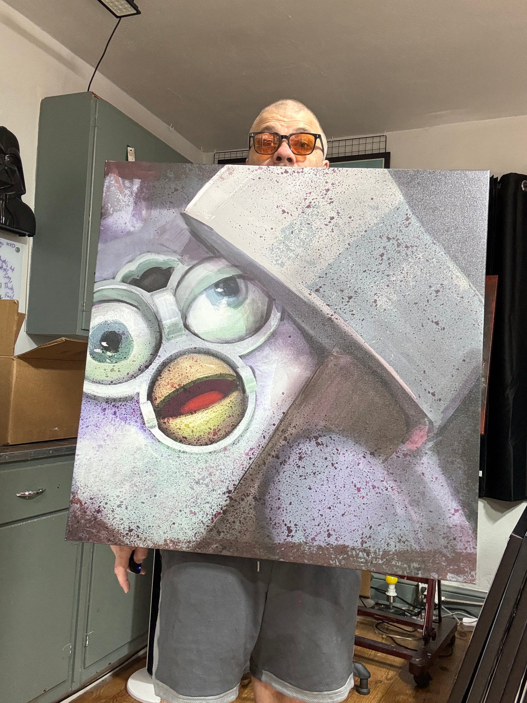 Yes, it is a Raincoat | 30X30 Gallery Wrap