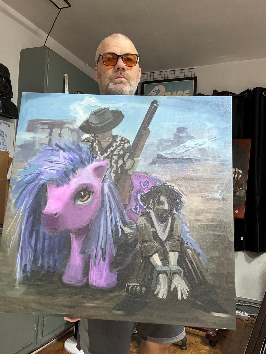 Tonight We Ride | 30X30 Gallery Wrap