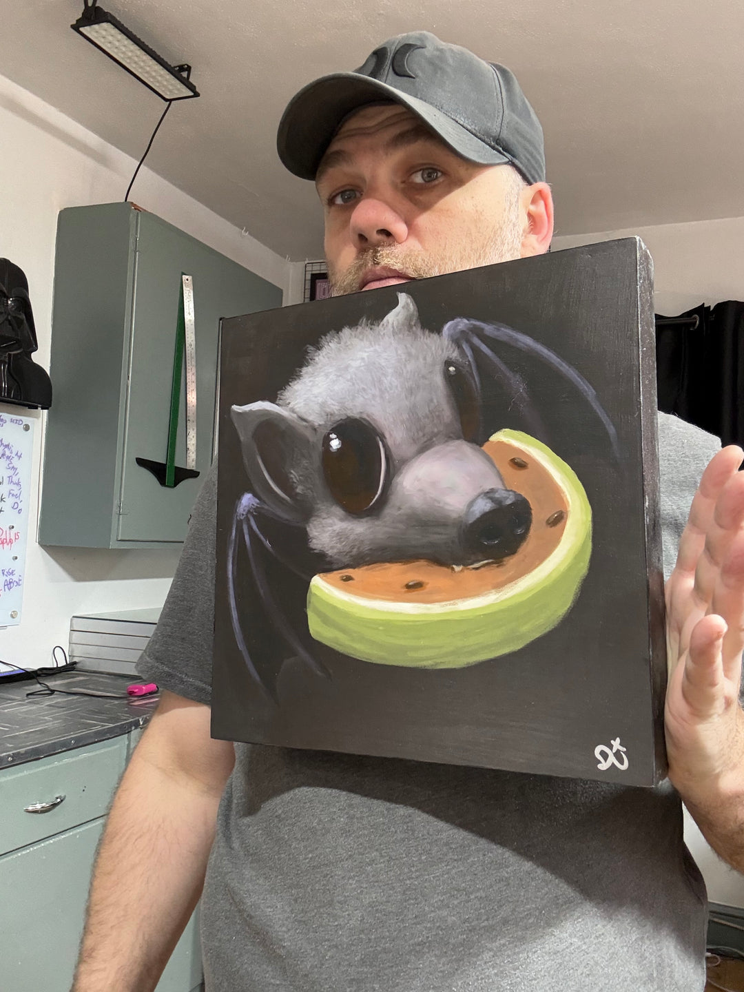 Fruit Bat | 12X12 on Board