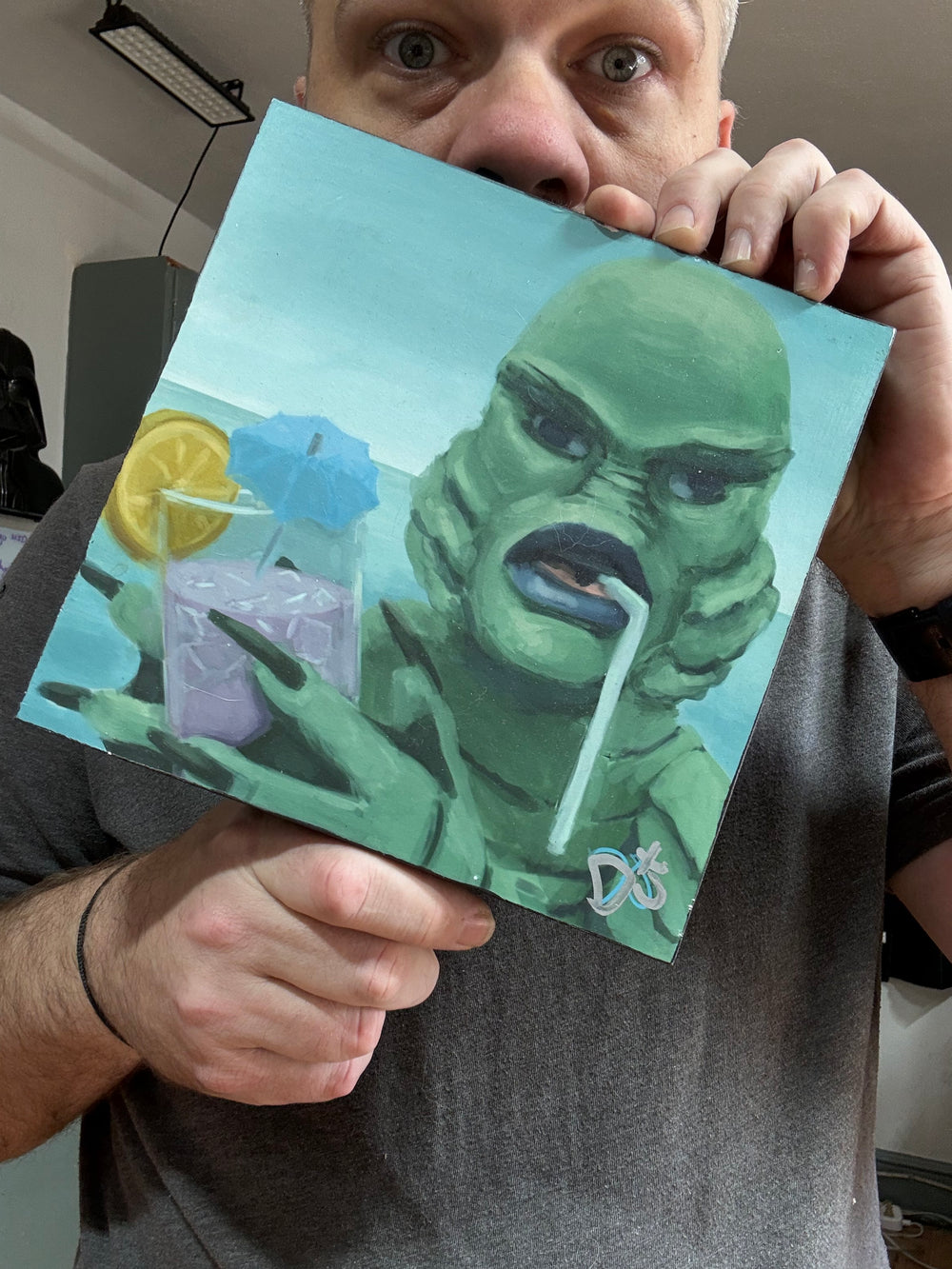 Creature at the Beach | 8X8 Board