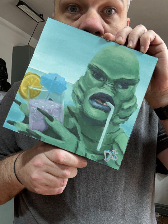 Creature at the Beach | 8X8 Board