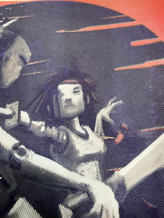 THE RED DESTINY - Limited Edition Serigraph -- printer tests