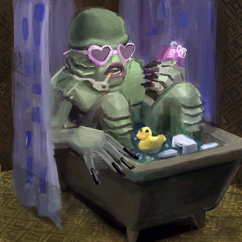 Creature in the Tub