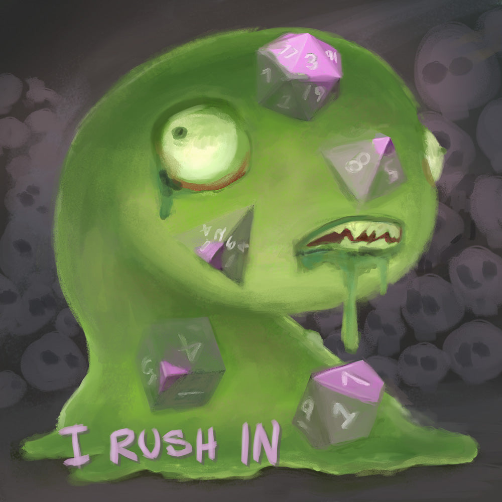 I rush in