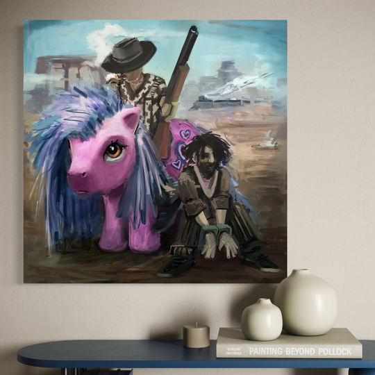 Tonight We Ride | 30X30 Gallery Wrap